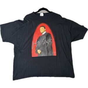 Vintage Judge Mathis T-Shirt XXL “Work the Law, Not Me” TV Promo Tee